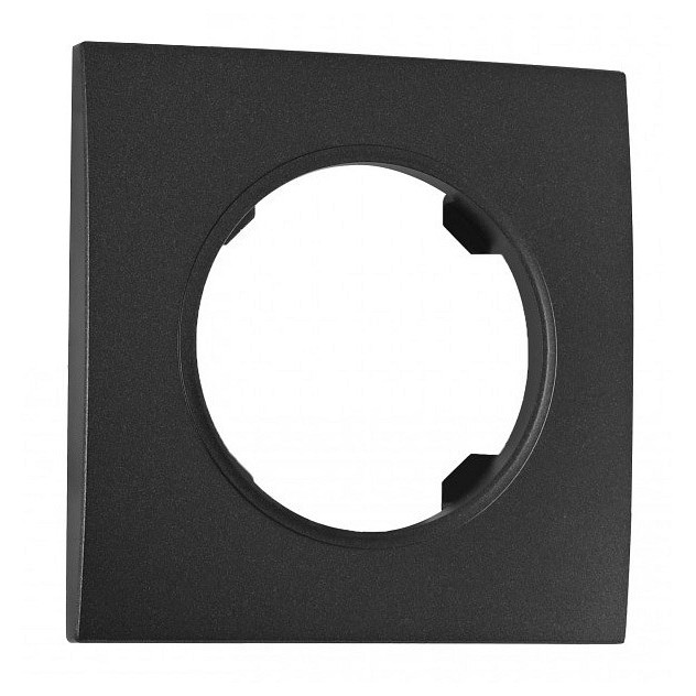Рамка на 1 пост arte milano am-502.04 502.04-1.black